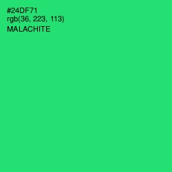 #24DF71 - Malachite Color Image