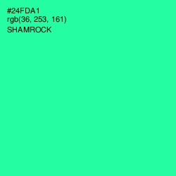 #24FDA1 - Shamrock Color Image