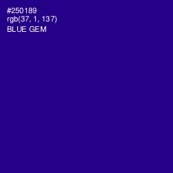 #250189 - Blue Gem Color Image