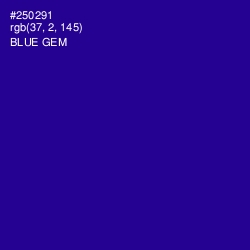 #250291 - Blue Gem Color Image