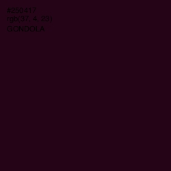 #250417 - Gondola Color Image