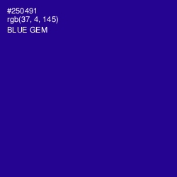 #250491 - Blue Gem Color Image