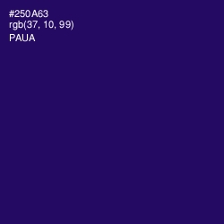 #250A63 - Paua Color Image