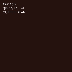 #25110D - Coffee Bean Color Image