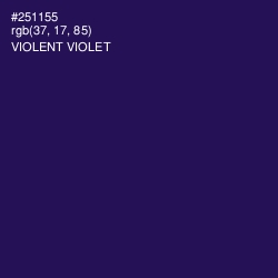 #251155 - Violent Violet Color Image