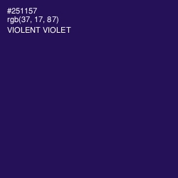 #251157 - Violent Violet Color Image