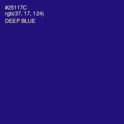 #25117C - Deep Blue Color Image