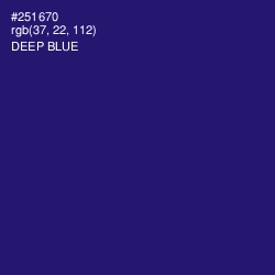 #251670 - Deep Blue Color Image