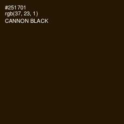 #251701 - Cannon Black Color Image