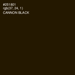 #251801 - Cannon Black Color Image