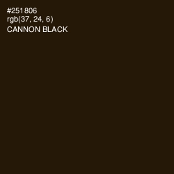 #251806 - Cannon Black Color Image