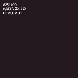 #251920 - Revolver Color Image