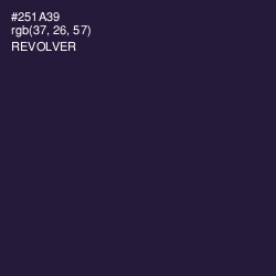 #251A39 - Revolver Color Image