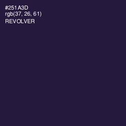 #251A3D - Revolver Color Image