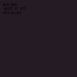 #251B25 - Revolver Color Image