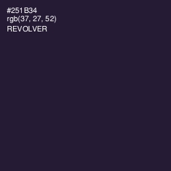 #251B34 - Revolver Color Image