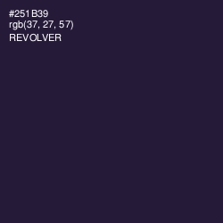 #251B39 - Revolver Color Image