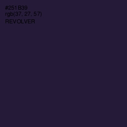 #251B39 - Revolver Color Image