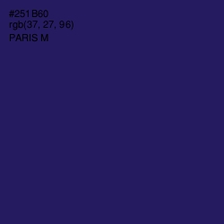 #251B60 - Paris M Color Image