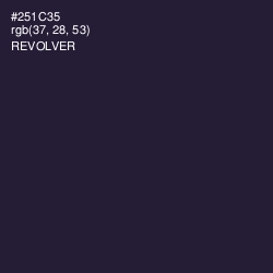 #251C35 - Revolver Color Image