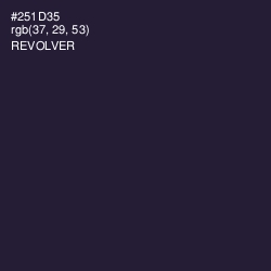 #251D35 - Revolver Color Image