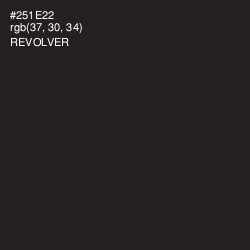 #251E22 - Revolver Color Image