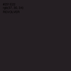 #251E22 - Revolver Color Image