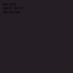 #251E25 - Revolver Color Image