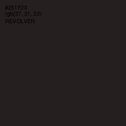 #251F20 - Revolver Color Image