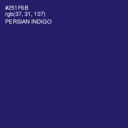 #251F6B - Persian Indigo Color Image