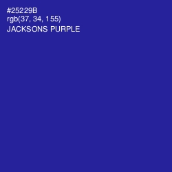 #25229B - Jacksons Purple Color Image