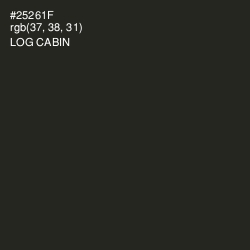 #25261F - Log Cabin Color Image