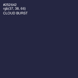 #252642 - Cloud Burst Color Image