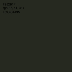 #25291F - Log Cabin Color Image