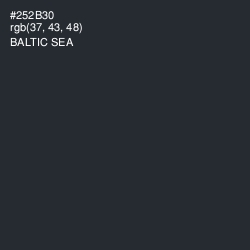 #252B30 - Baltic Sea Color Image