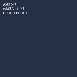 #253047 - Cloud Burst Color Image