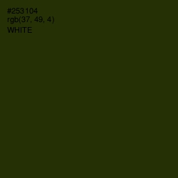 #253104 - Turtle Green Color Image