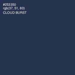 #253350 - Cloud Burst Color Image
