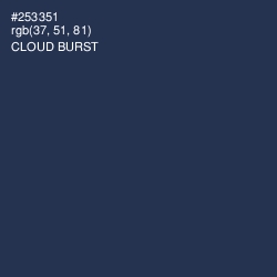 #253351 - Cloud Burst Color Image