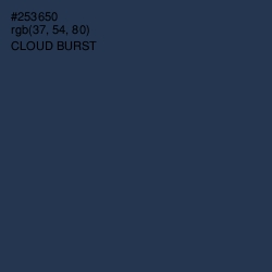 #253650 - Cloud Burst Color Image