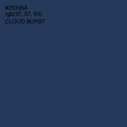 #25395A - Cloud Burst Color Image