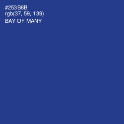 #253B8B - Bay of Many Color Image