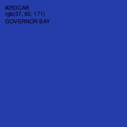 #253CAB - Governor Bay Color Image