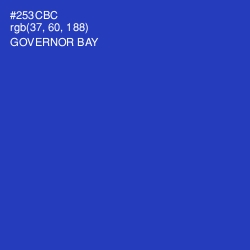 #253CBC - Governor Bay Color Image