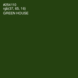 #254110 - Green House Color Image