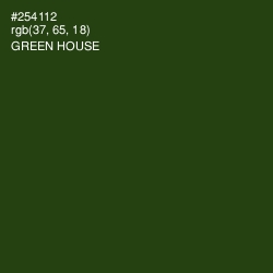 #254112 - Green House Color Image