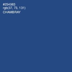 #254983 - Chambray Color Image