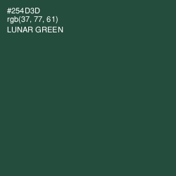 #254D3D - Lunar Green Color Image