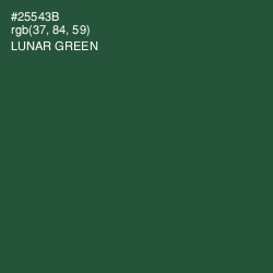 #25543B - Lunar Green Color Image