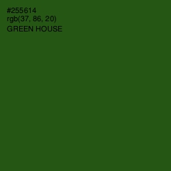 #255614 - Green House Color Image